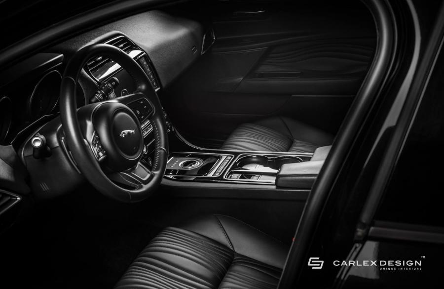 Интерьер Jaguar XE by Carlex Design 2017 года  (фото 9 из 12)